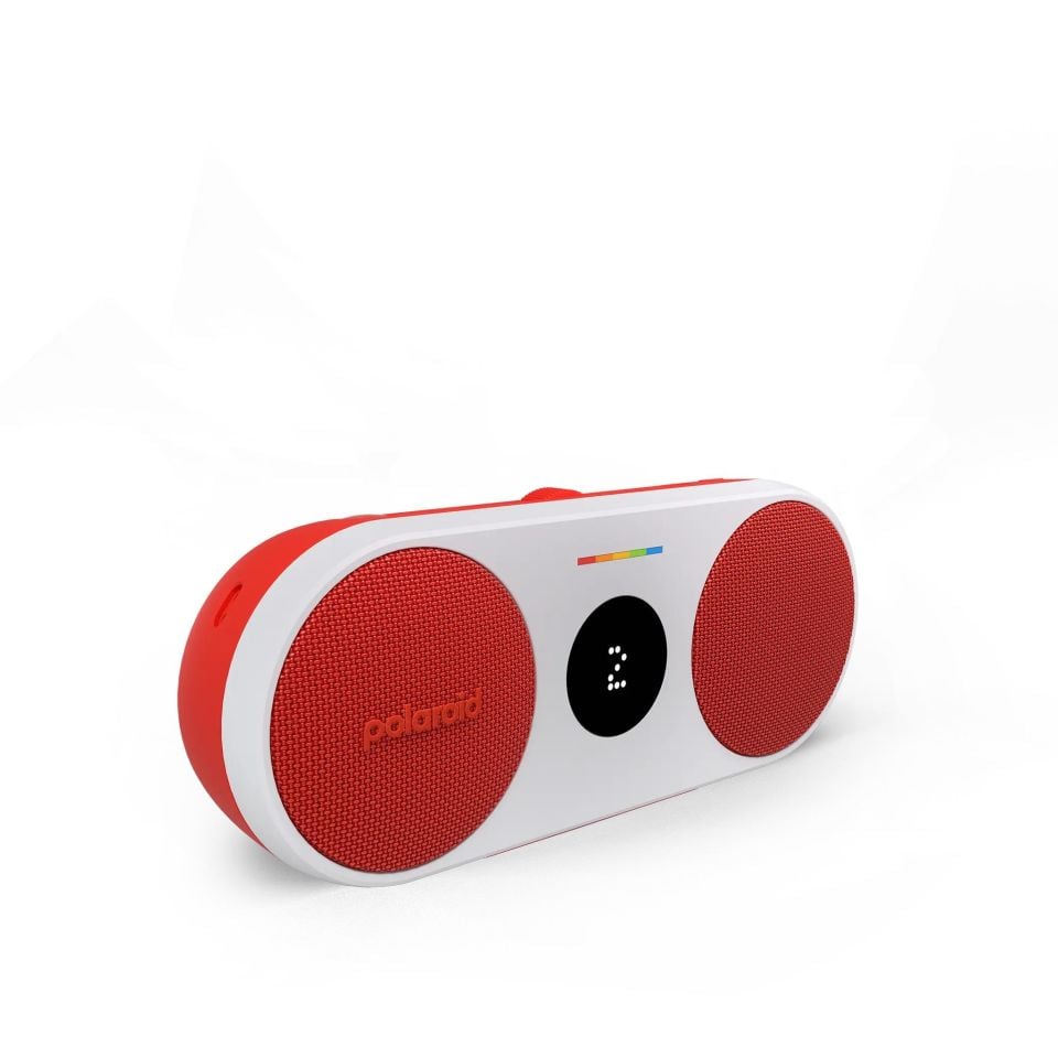 Polaroid Player P2 Bluetooth Hoparlör - Kırmızı & Beyaz