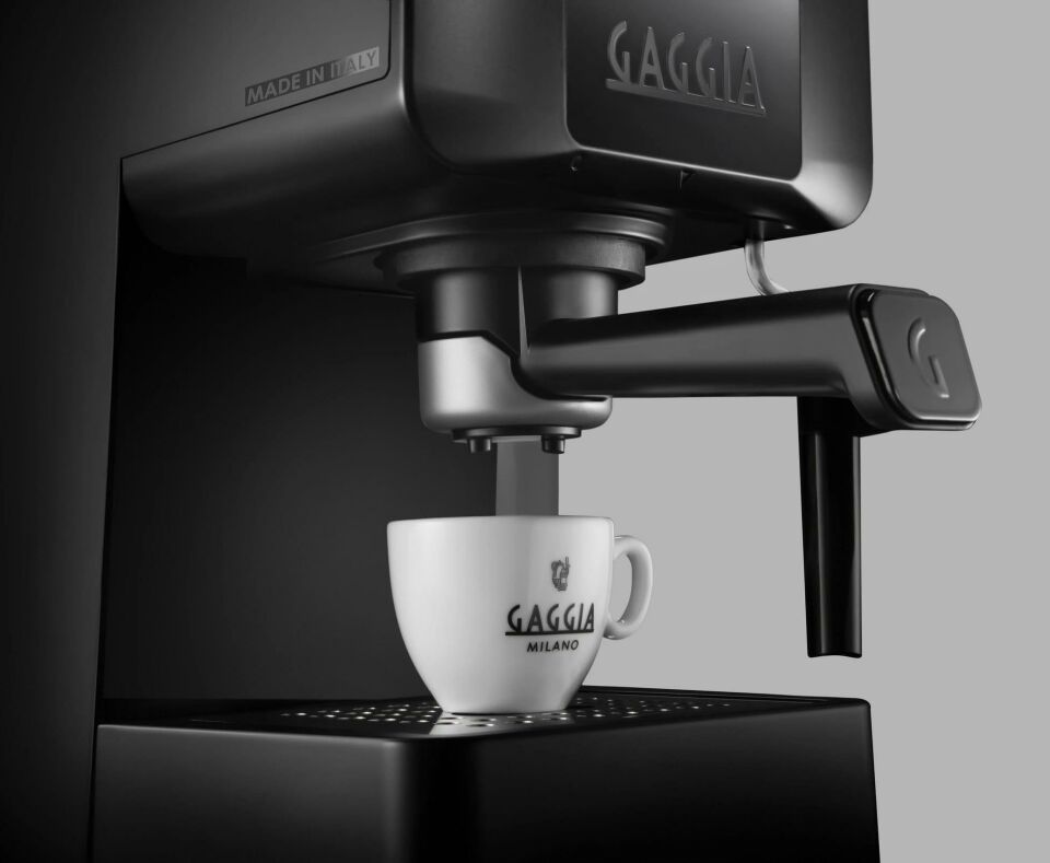 Gaggia EG Siyah Espresso Manuel Makine