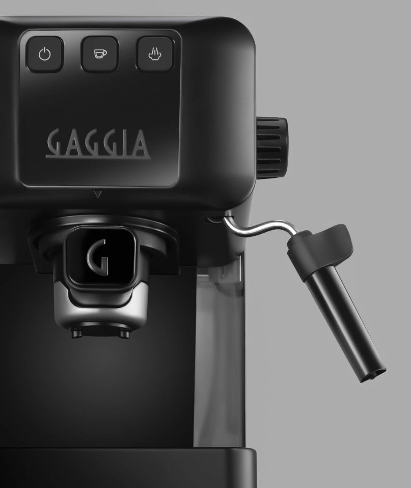 Gaggia EG Siyah Espresso Manuel Makine