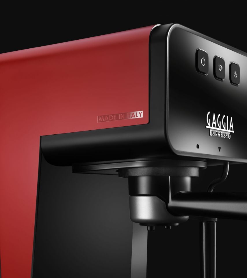 Gaggia Espresso Style Lav Kırmızısı Manuel Makine