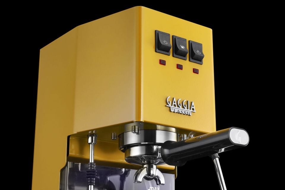 Gaggia Classic E24 Güneş Işığı Sarısı Espresso Makinesi