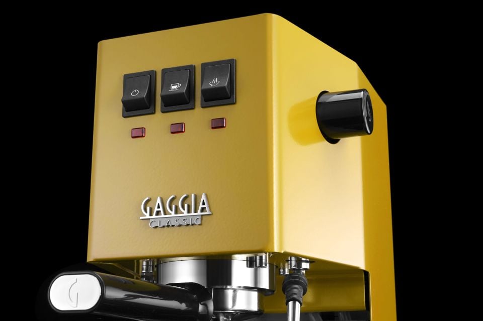 Gaggia New Classic Evo 2023 Güneş Işığı Sarısı Espresso Makinesi