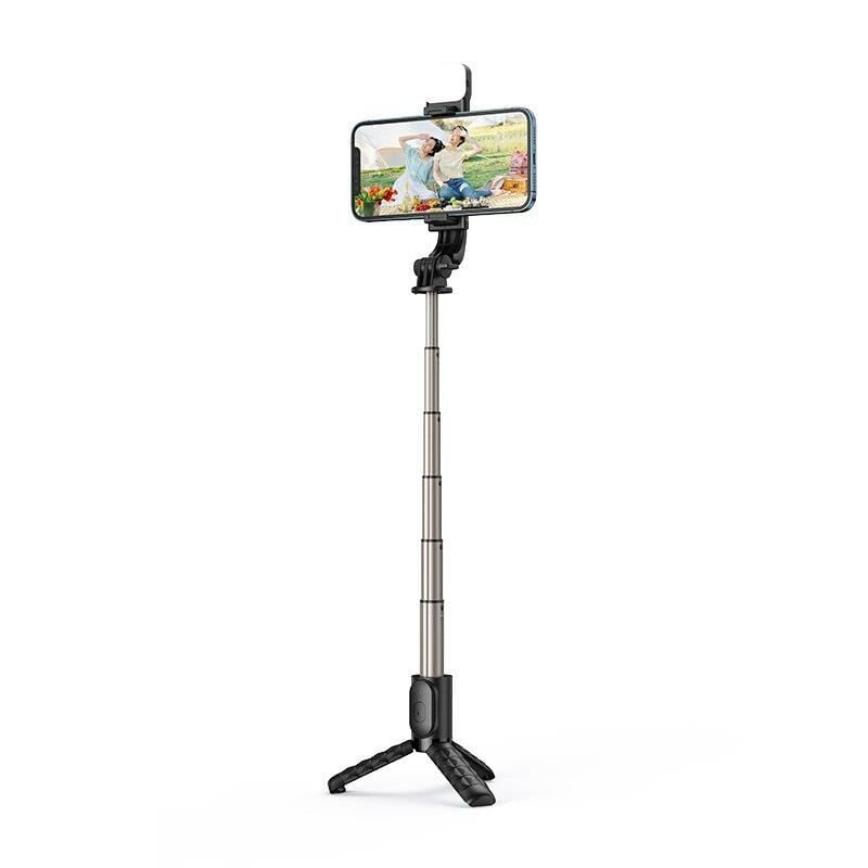 Mcdodo SS -1781 Bluetooth Selfie Çubuğu Uzaktan Kumandalı/tripod Standlı - Siyah SS-1781