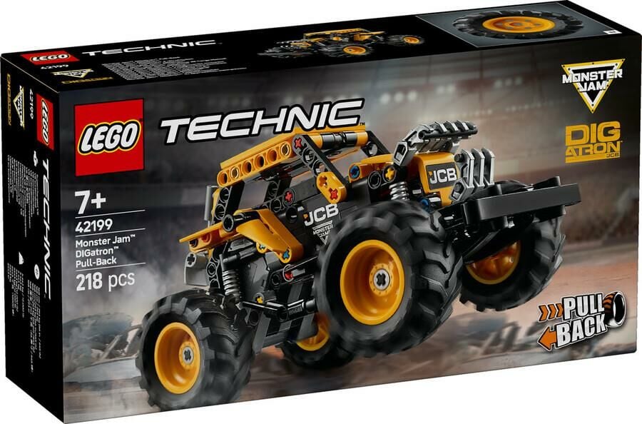 Lego 42199 Technic Monster Jam DIGatron Çek-Bırak