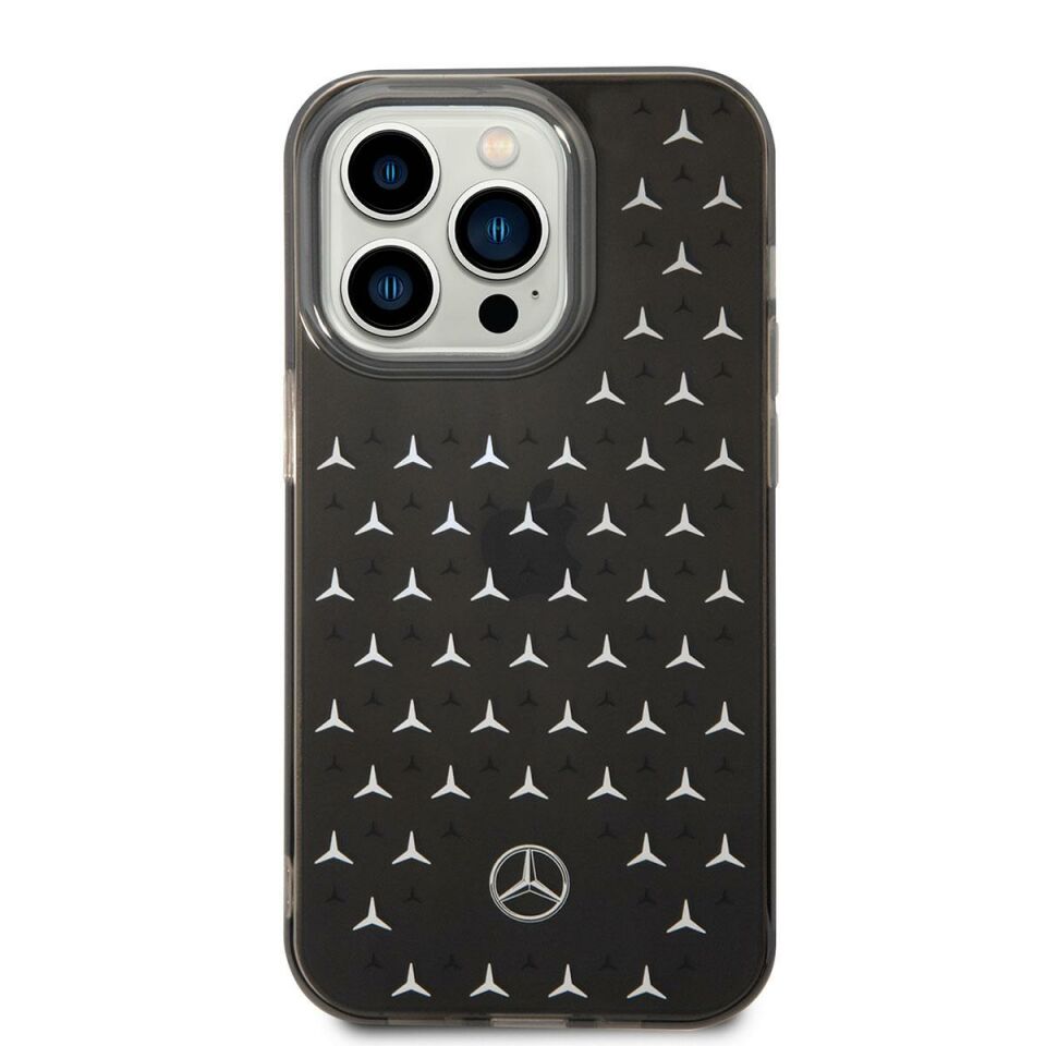 İphone 14 Pro Mercedes-Benz Gümüş Oklar Kılıf MEHCP14L8DPGS