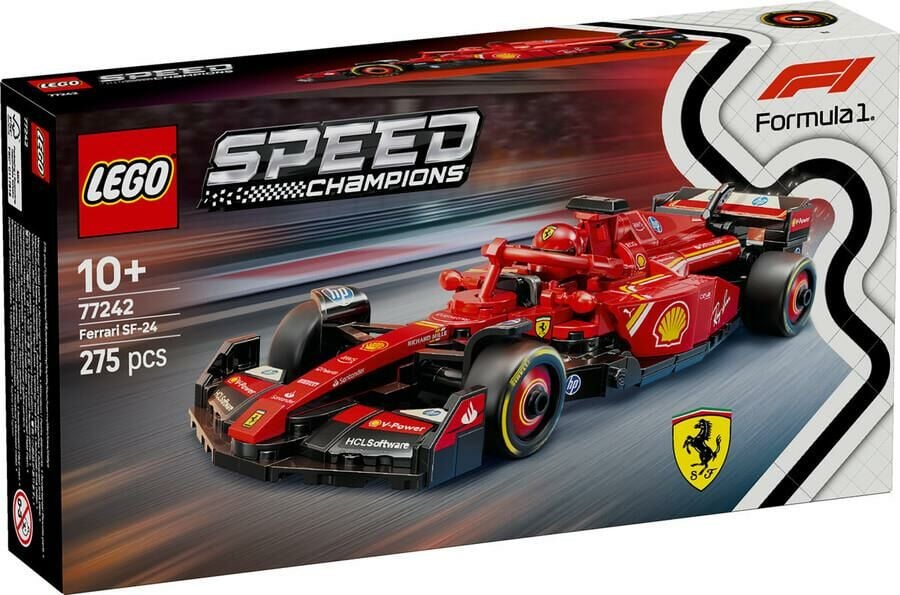 Lego Speed Champions Ferrari SF-24 F1 Yarış Arabası 77242