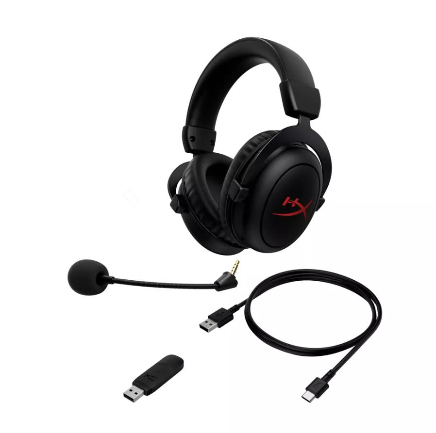 Hyperx Cloud Core Wireless HHSC1C-CG-BK/G Kablosuz Oyuncu Kulaklığı