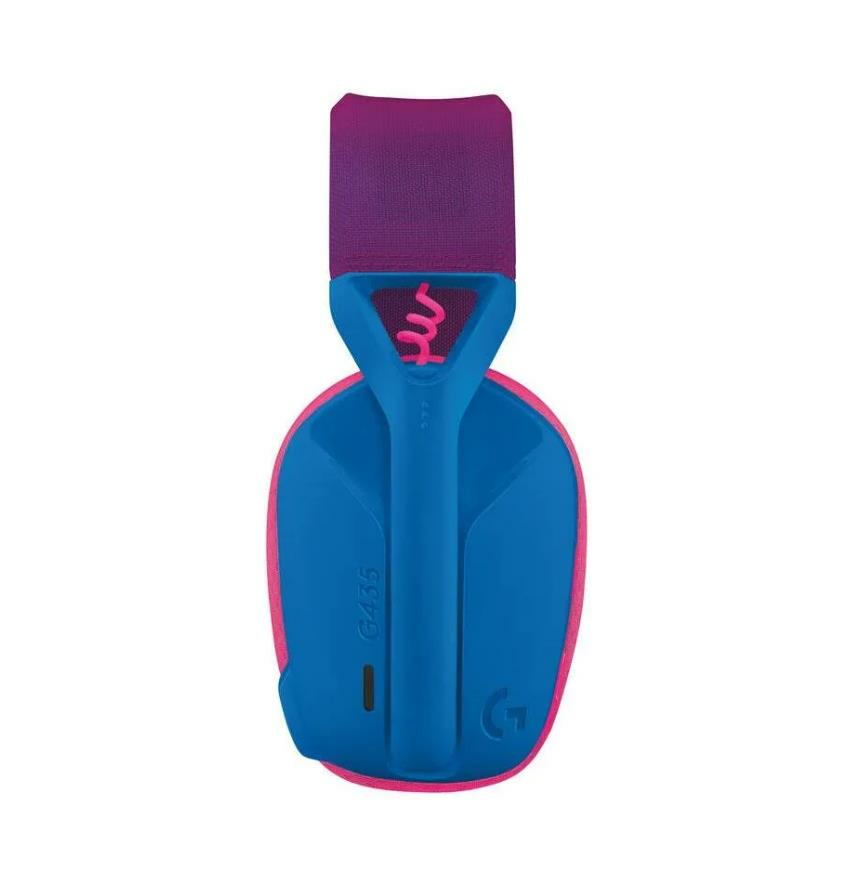 Logitech G435 Lightspeed Kablosuz Kulak Üstü Gaming Kulaklık Mavi