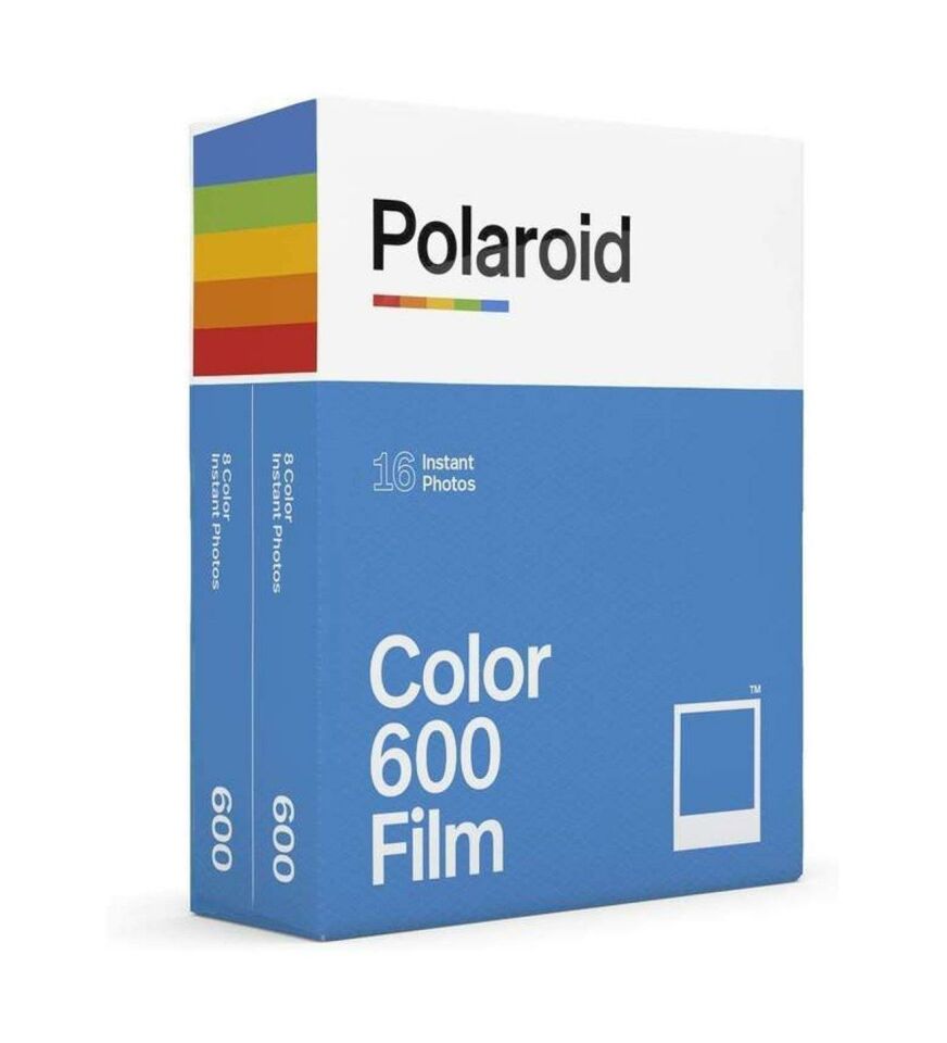 Polaroid Color 600 Film - 16 Pozlu - Çift Renkli – Fotoğraf Baskı Kâğıdı