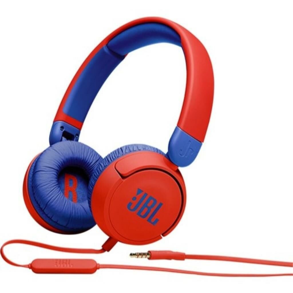 Jbl JR 310 Kablolu Kulak Üstü Çocuk Kulaklığı Kırmızı