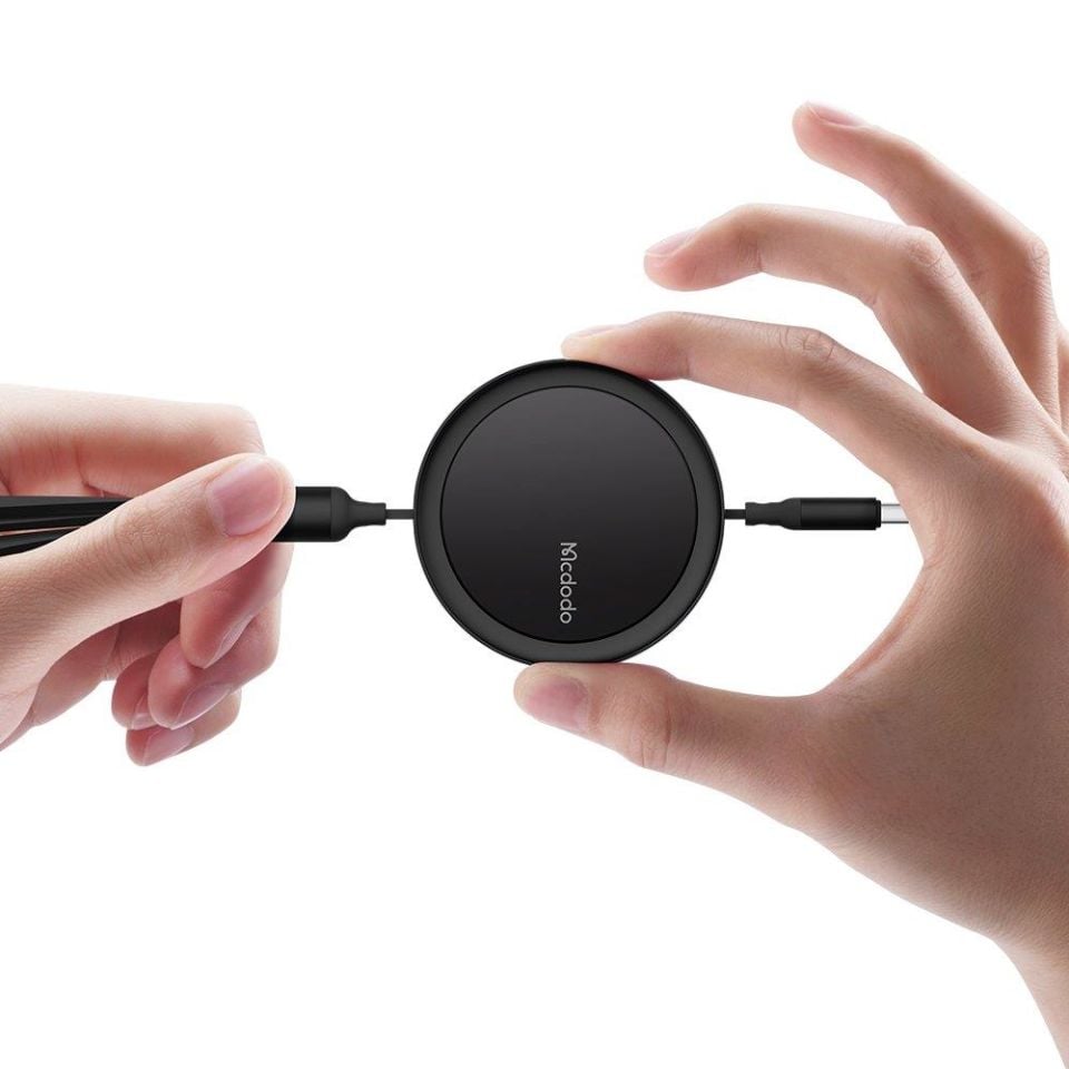 Mcdodo CA-7256 3'ü 1 Arada Usb-A'dan Lightning+Micro+Type-C Şarj ve Veri Kablosu 1.2M