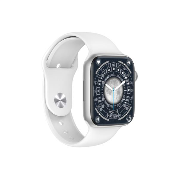 Wiwu SW01 Pro Suya Dayanıklı iOS ve Android Uyumlu Akıllı Saat Gümüş