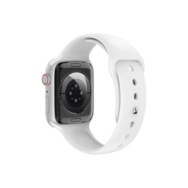 Wiwu SW01 Pro Suya Dayanıklı iOS ve Android Uyumlu Akıllı Saat Gümüş