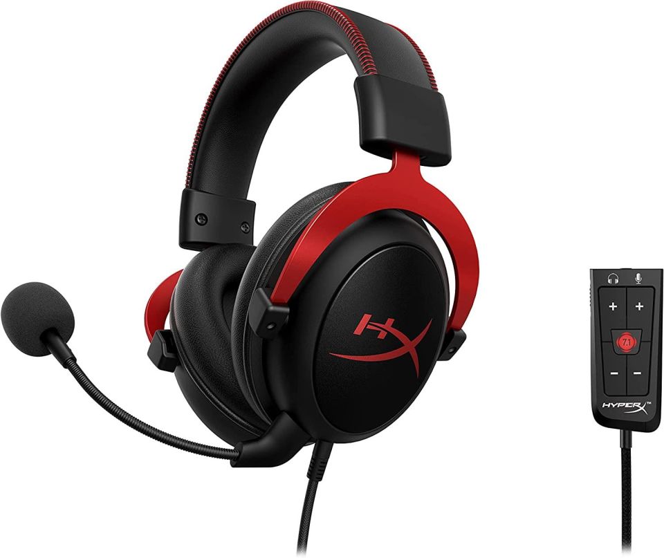 Hyperx Cloud II Headset Red Oyuncu Kulaklığı