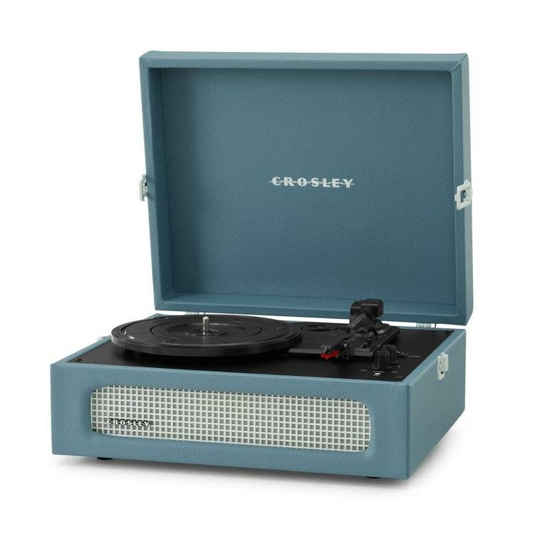 Crosley Voyager Bluetooth Pikap Washed Blue