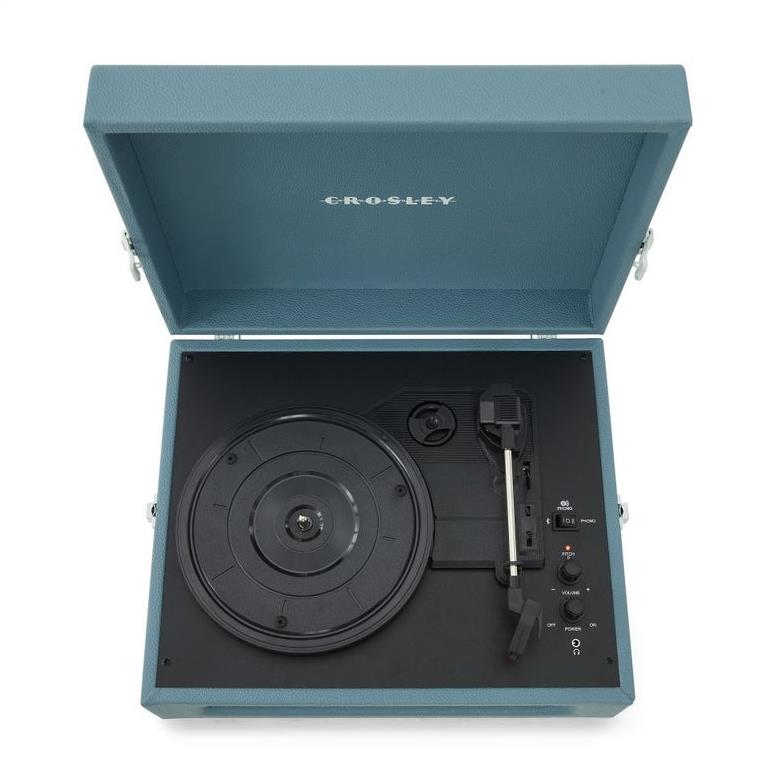 Crosley Voyager Bluetooth Pikap Washed Blue