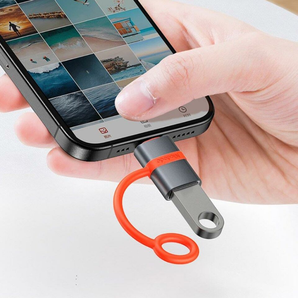 Mcdodo Ot-3810 Usb-A 3.0 - Usb-C Adaptör Siyah OTG