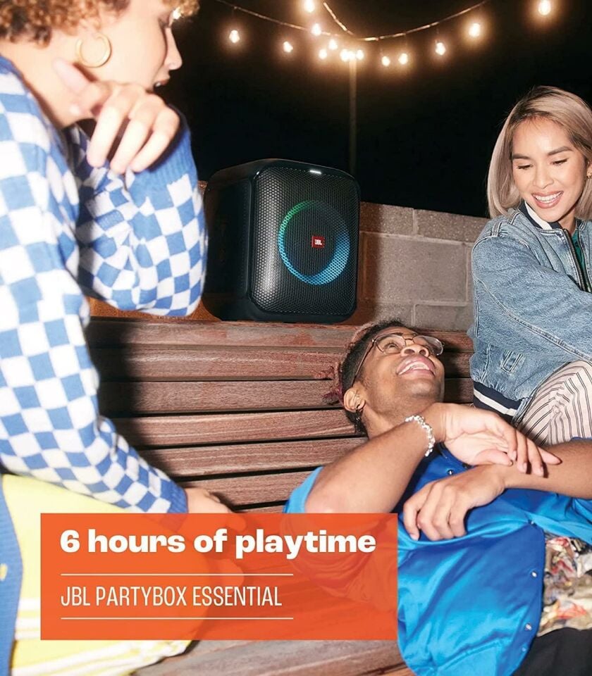 Jbl Partybox Encore Mikrofonlu Bt Hoparlör Siyah