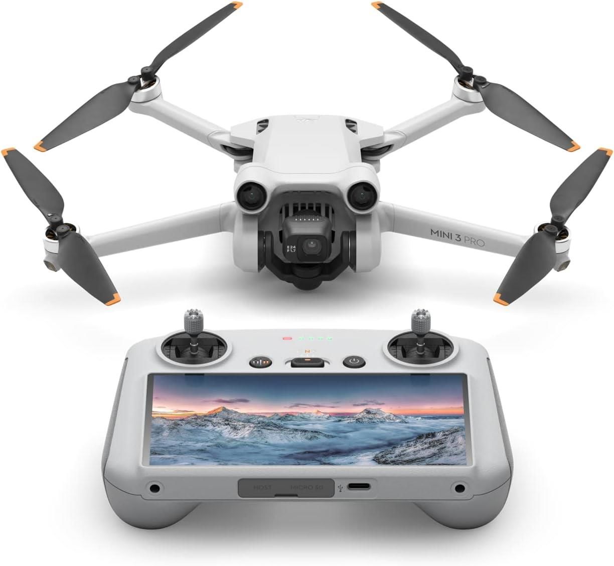 DJI Mini 3 Pro ve DJI Ekranlı RC Kumanda Drone