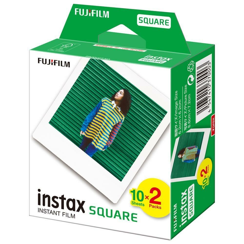 İnstax Kare-Square Makineler İçin Uyumlu 20'li Film