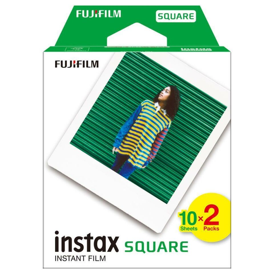 İnstax Kare-Square Makineler İçin Uyumlu 20'li Film