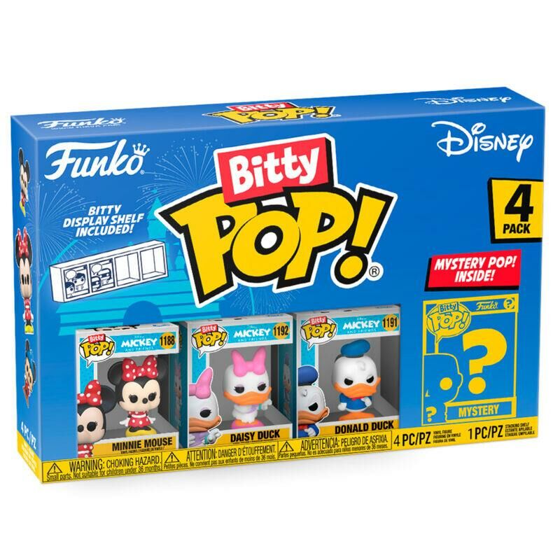 Funko Bitty Pop - Disney Minnie - 4’lü Set