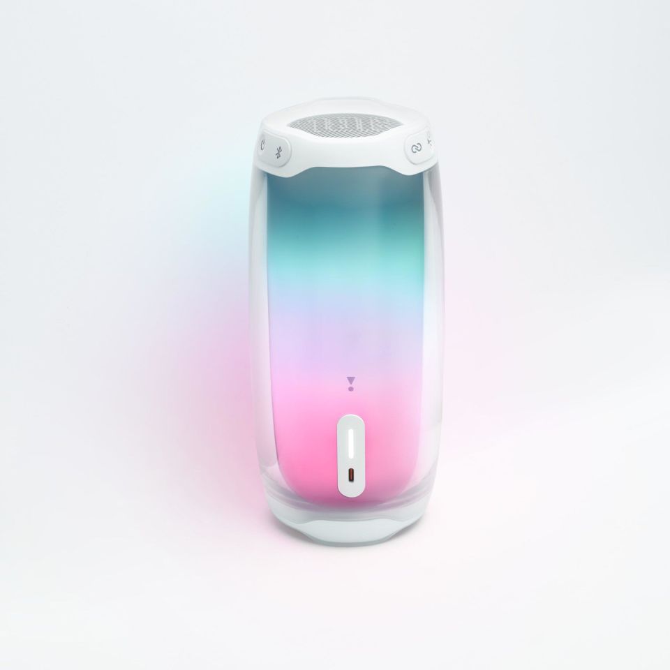 Jbl Pulse 4 Işıklı Bluetooth Hoparlör Beyaz