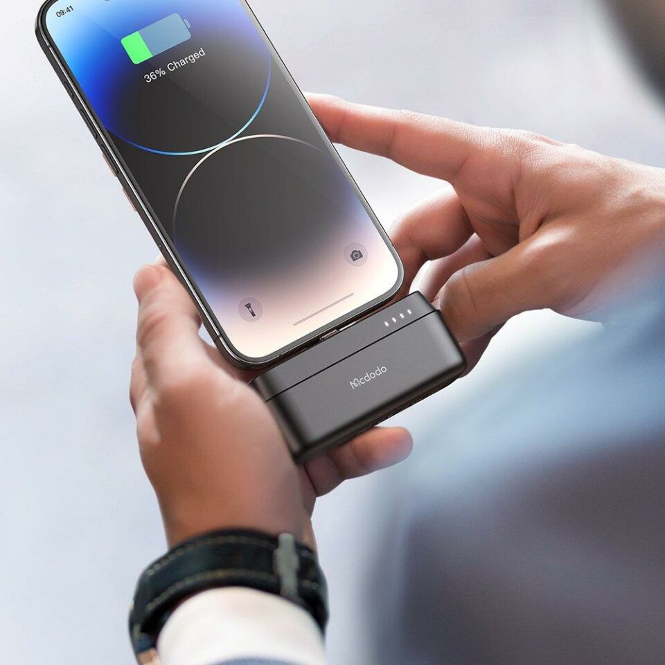 Mcdodo Mc-6282 5.000 Mah 20W Lıghtnıng Powerbank - Siyah