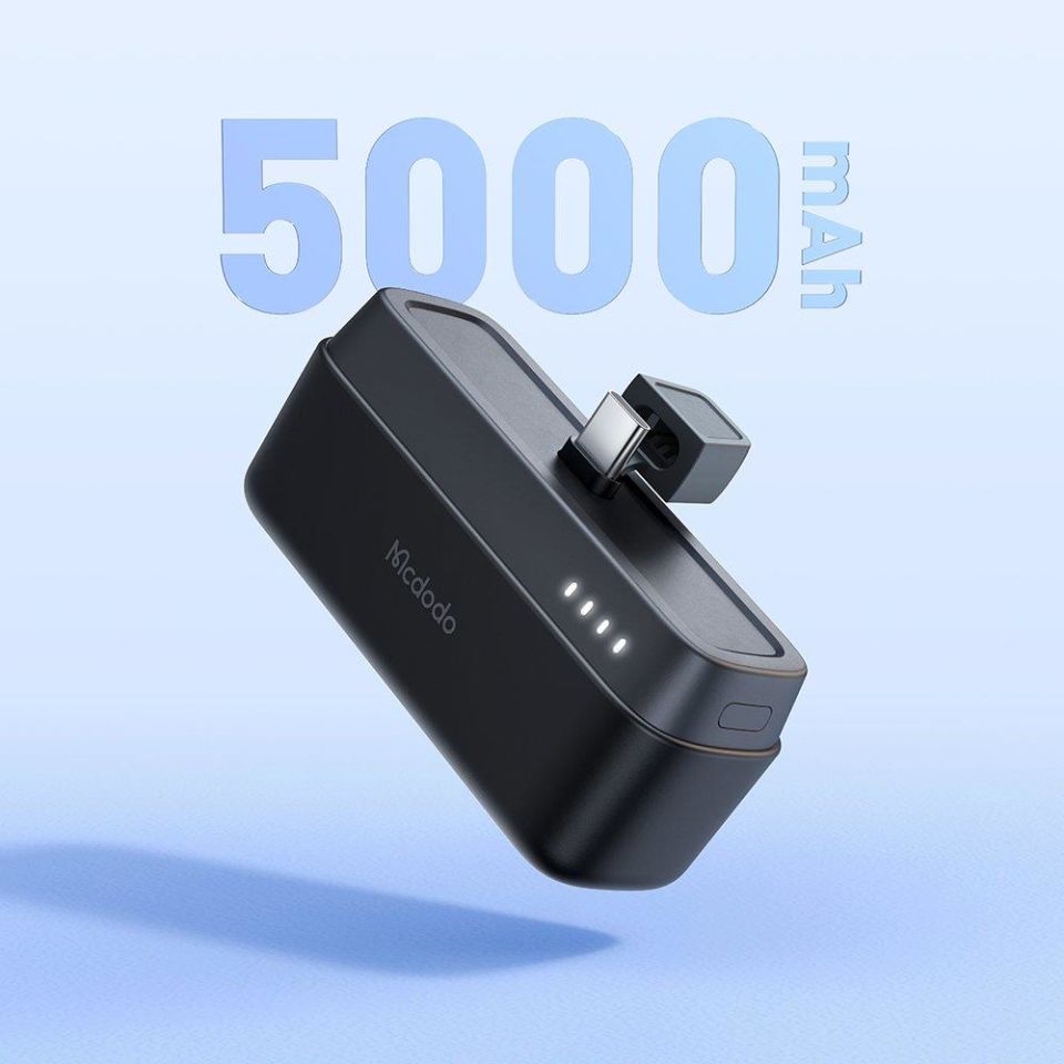 Mcdodo Mc-6302 5.000 Mah 20W Usb-C Powerbank - Siyah