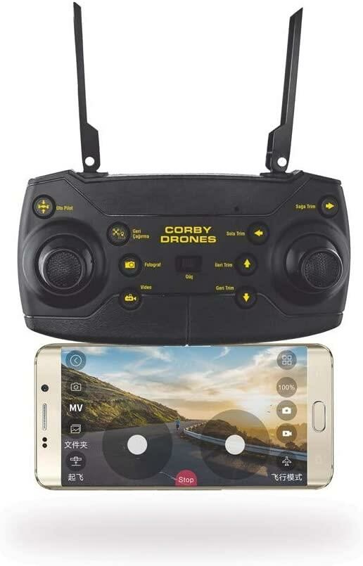 Corby CX015 Wifi Kameralı 1080p Smart Drone