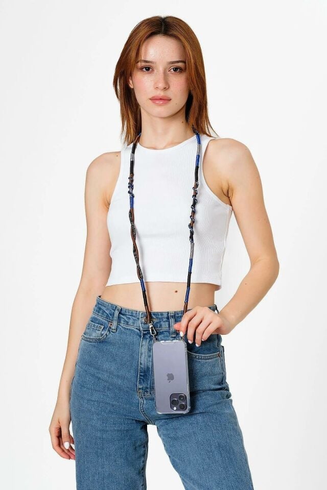 Hippi El Örgüsü Telefon Ve Çanta Askısı 110 cm Imposing