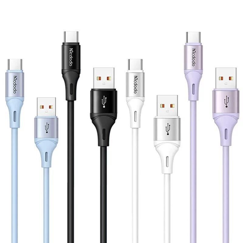 Mcdodo CA-1844 Type-C 100w Süper Hızlı Şarj ve Data Kablosu 1.2m Mavi