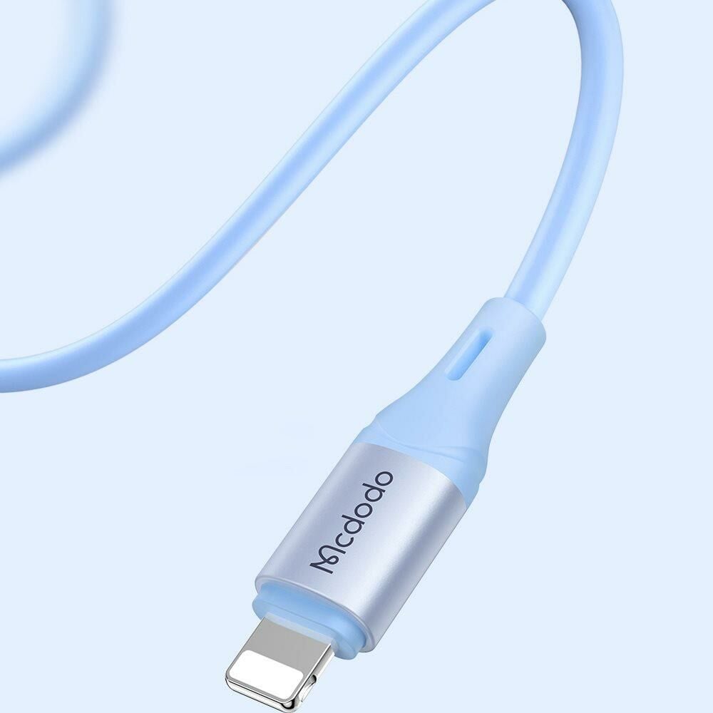 Mcdodo CA-1834 36W Lightning Hızlı Data ve Şarj Kablosu 1.2m Mavi