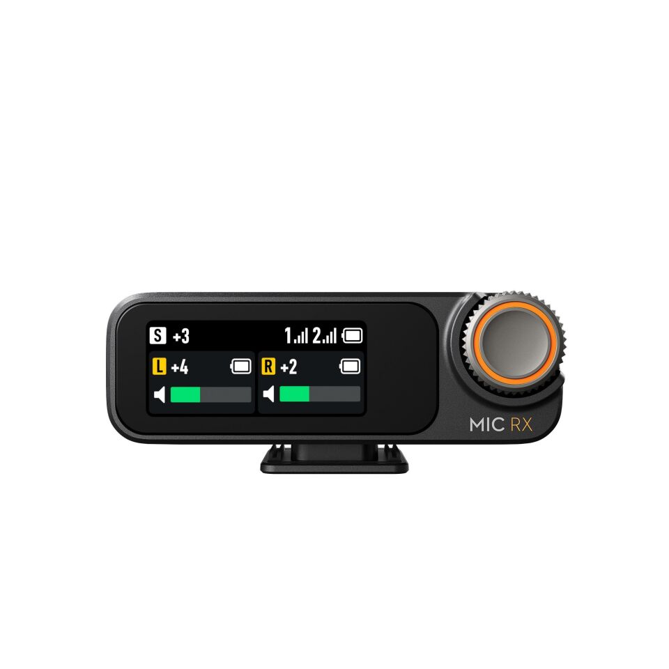DJI Mic 2 (2 TX + 1 RX) Wireless Kablosuz Mikrofon Seti