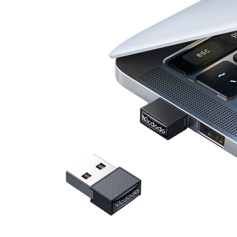 Mcdodo OT-1580 Usb Hızlı Data Aktarım Ve Wireless Adaptör - Siyah