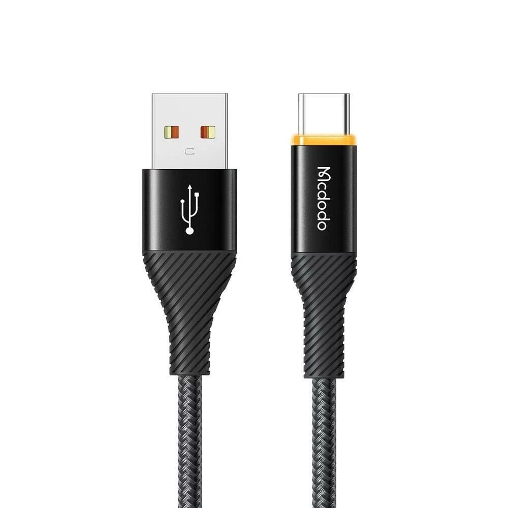 Mcdodo CA-2380 Type-C 100W Power Off Süper Hızlı Data/Şarj Kablosu 5A 1.2m - Siyah
