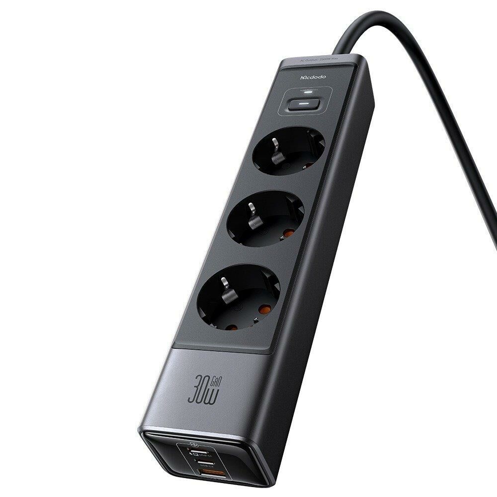Mcdodo CP-0620 6'sı 1 arada GaN 30W Hızlı Şarj Cihazı 2C1A