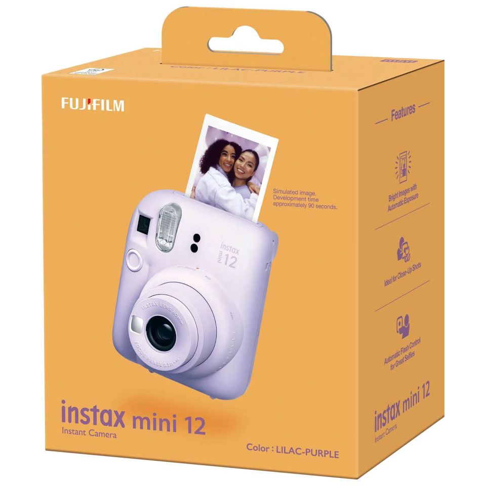 İnstax mini 12 Fotoğraf Makinesi Lila