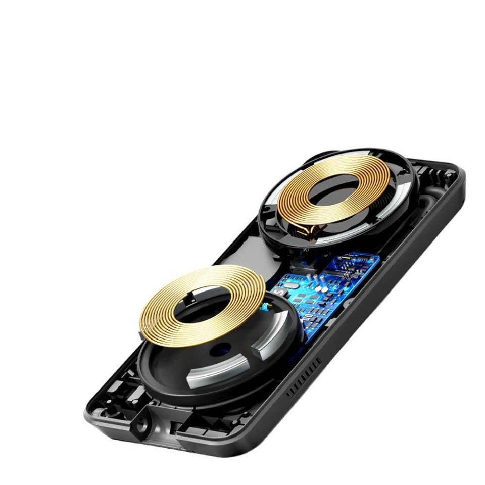 Mcdodo CH-1151 3in1 Katlanabilir Manyetik Kablosuz Şarj Cihazı ve Standı - Siyah