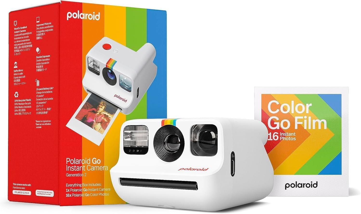 Polaroid Go Generation 2 Fotoğraf Makinesi – Beyaz