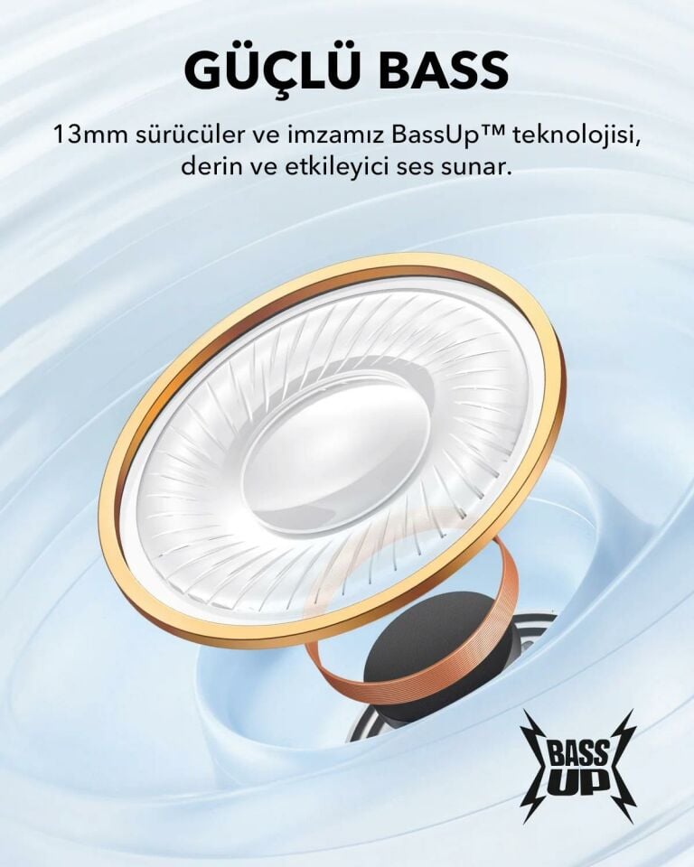 Anker Soundcore K20i Kulak İçi Bluetooth Kulaklık Beyaz