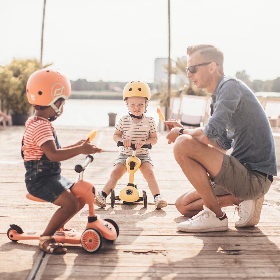 Scoot And Ride Highwaykick 1 Oturaklı Çocuk Scooter Peach