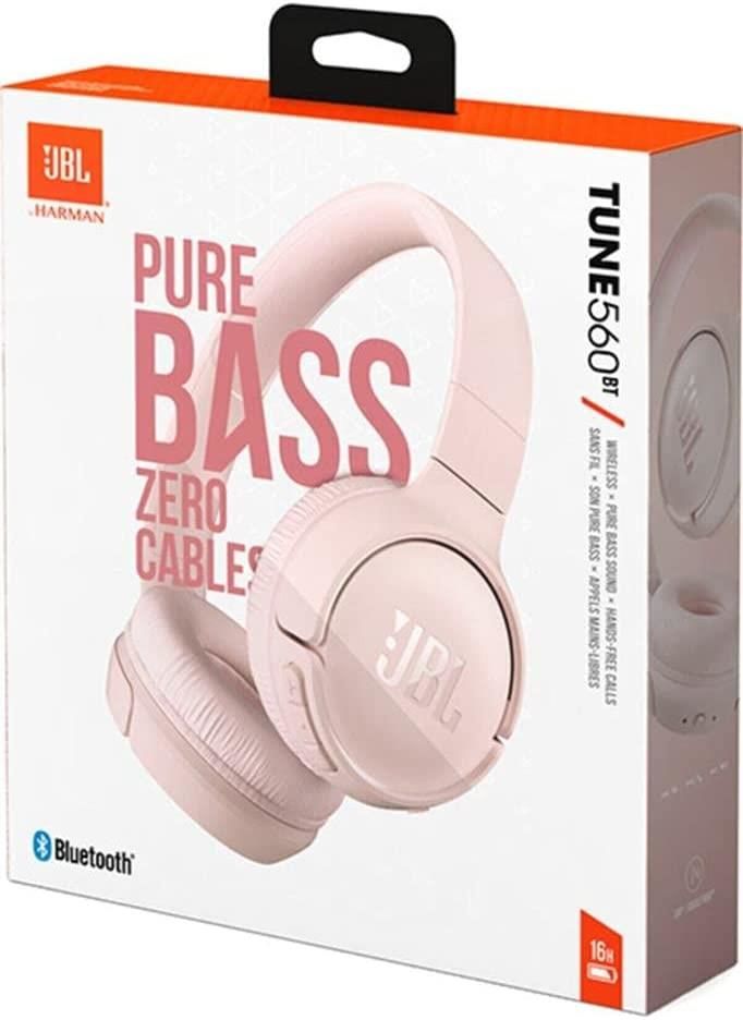 JBL Tune 560BT Kablosuz Kulak Üstü Kulaklık Pembe