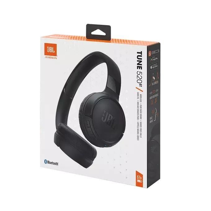 JBL Tune 520BT Kablosuz Kulak Üstü Kulaklık Siyah