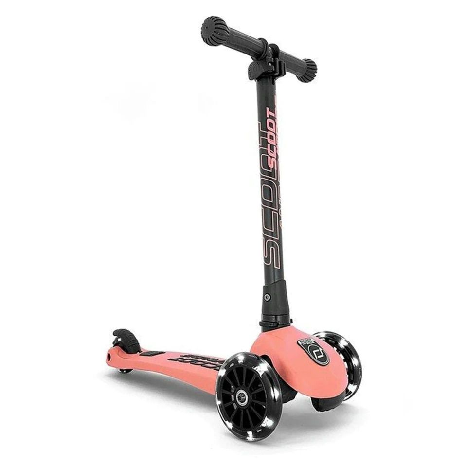 Scoot And Ride Highwaykick 3 Led Tekerlekli Çocuk Scooter Peach