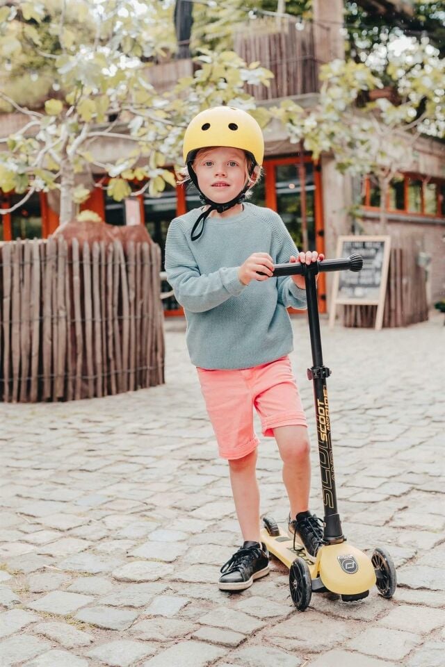 Scoot And Ride Highwaykick 3 Led Tekerlekli Çocuk Scooter Lemon