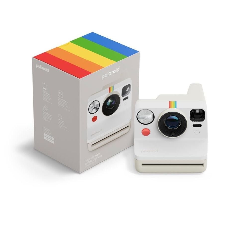 Polaroid Now Generation 3 Pebble White