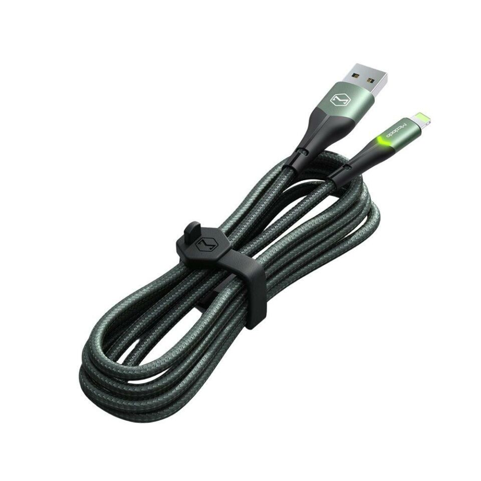 Mcdodo CA-7841 Çift Led Işıklı Lightning Şarj Kablosu 2A 1.2m