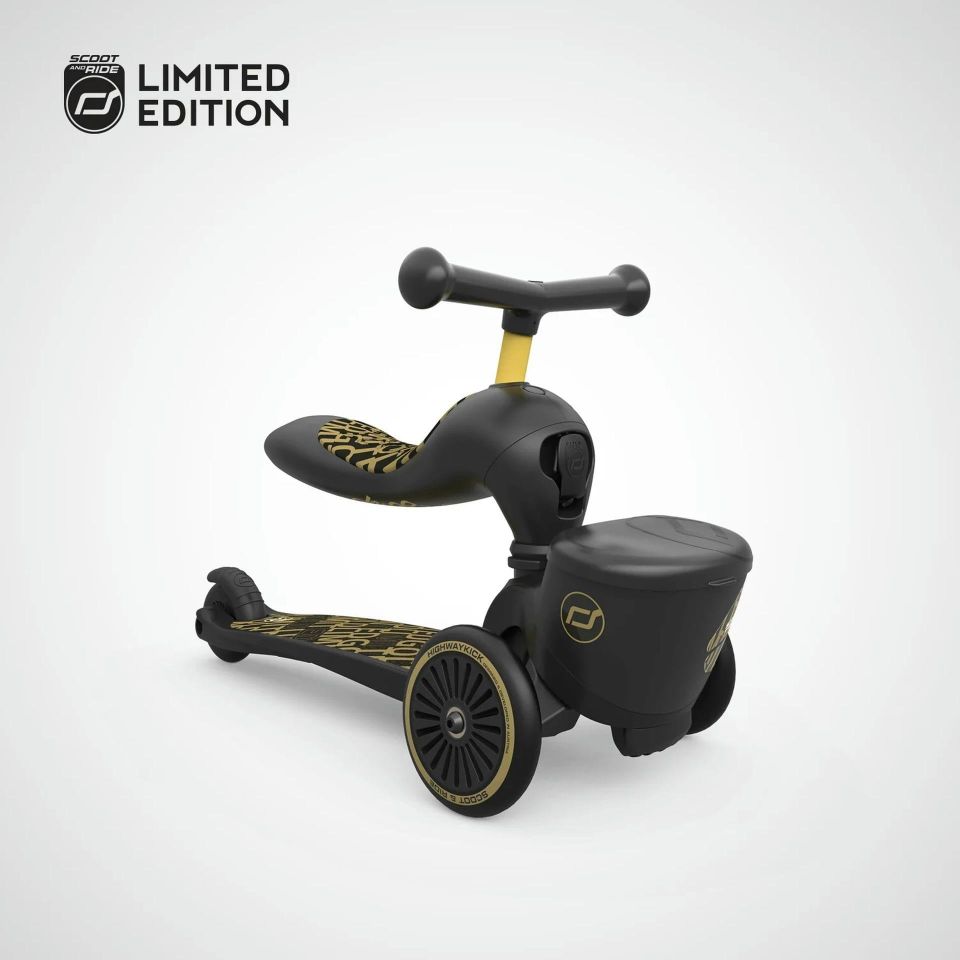 Scoot And Ride Highwaykick 1 Lifestyle Çocuk Scooter Black