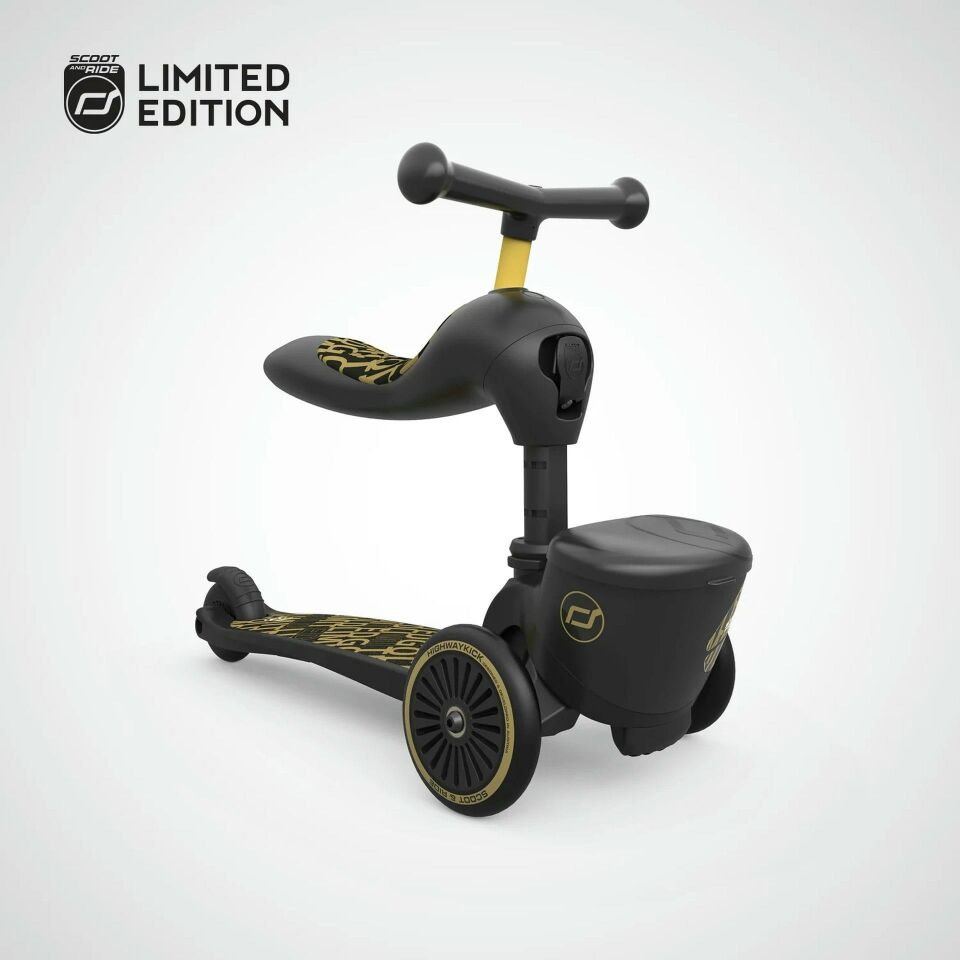 Scoot And Ride Highwaykick 1 Lifestyle Çocuk Scooter Black